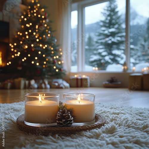 Christmas Candles Glow Besi...