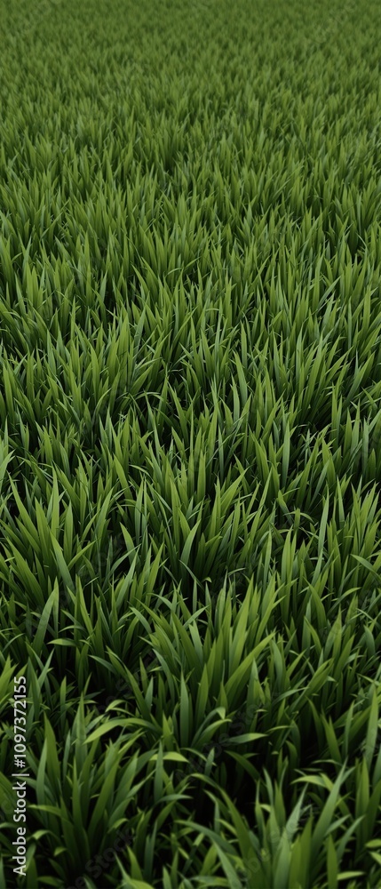 Close-up of artificial grass blades with a slight wave or curl to give it a more realistic look, blades, artificial grass Close-up of artificial grass blades with a slight wave or curl to give it a more realistic look, blades, artificial grass