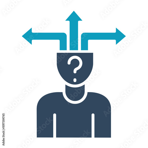 Decision Fatigue Icon