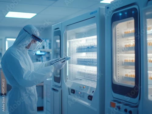 Wallpaper Mural Automated Pharmaceutical Lab Operations Clinical Setting Technology Clean Room Professional Viewpoint Efficiency in Health Management Torontodigital.ca