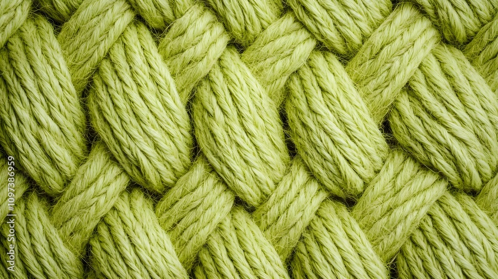 Lime Green Rope Texture Lime Green Rope Texture