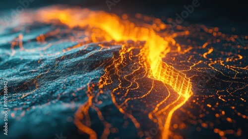 Simulating earthquakes and wave propagation, researchers are using geological data to create models. photo