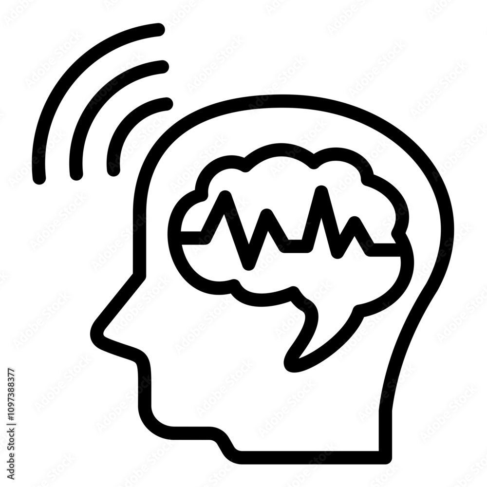 Brainwaves Icon