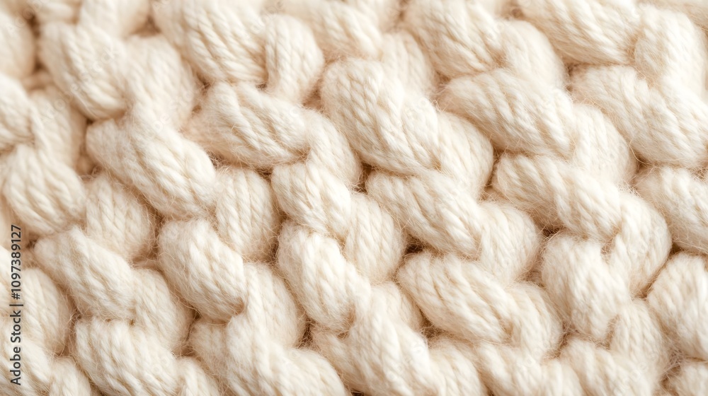 Soft Beige Knitted Texture Soft Beige Knitted Texture