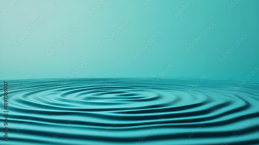 Teal Water Ripple Abstract Background Teal Water Ripple Abstract Background