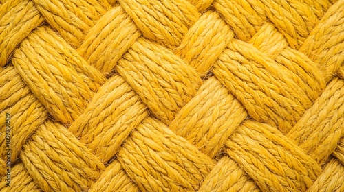 Yellow Rope Texture Background