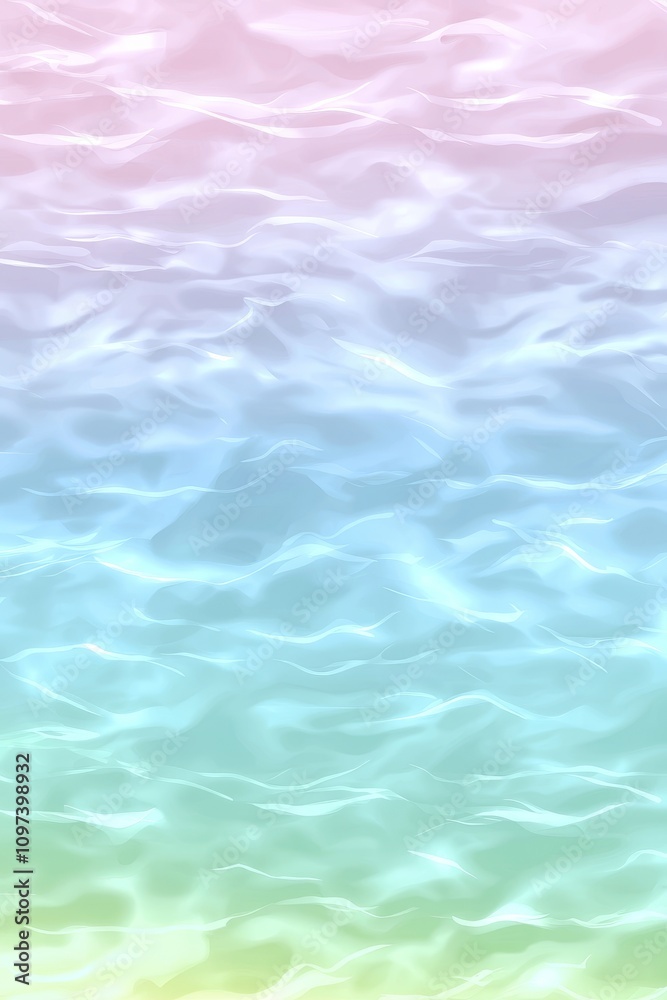 Abstract Digital Spectrum Gradient with Glowing Waves in Soft Pastel Colors for Modern Design Projects Abstract Digital Spectrum Gradient with Glowing Waves in Soft Pastel Colors for Modern Design Projects