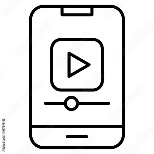 Free Download Online Video  Icon Element For Design - GFXLoad