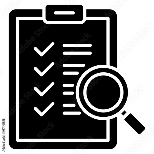 Survey  Icon Element For Design