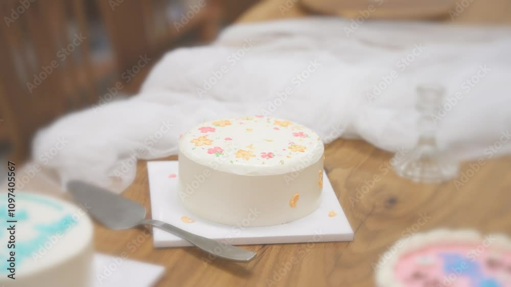 Homemade Cake Making a cake Homemade Cake Making a cake