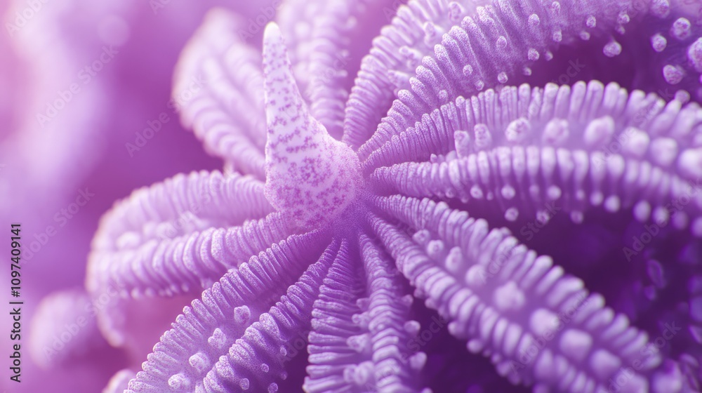 Closeup Purple Flower Abstract Texture Detail Closeup Purple Flower Abstract Texture Detail