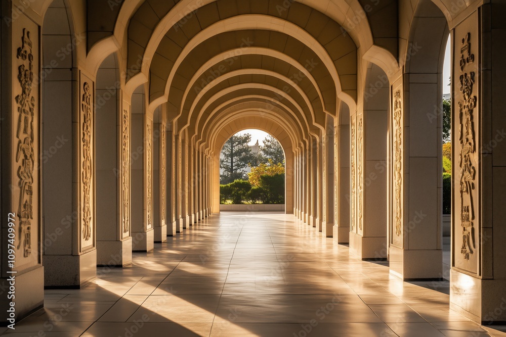 Fototapeta premium National Military Cemetery of China