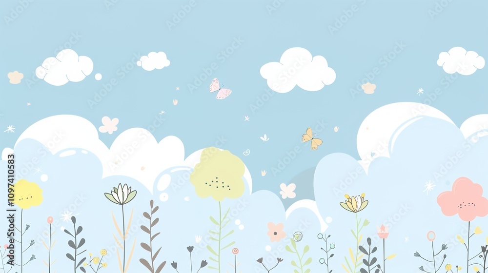 Light blue cartoon elements style background-Enchanting Aura of Light Blue Cartoon Elements Style Background Light blue cartoon elements style background-Enchanting Aura of Light Blue Cartoon Elements Style Background