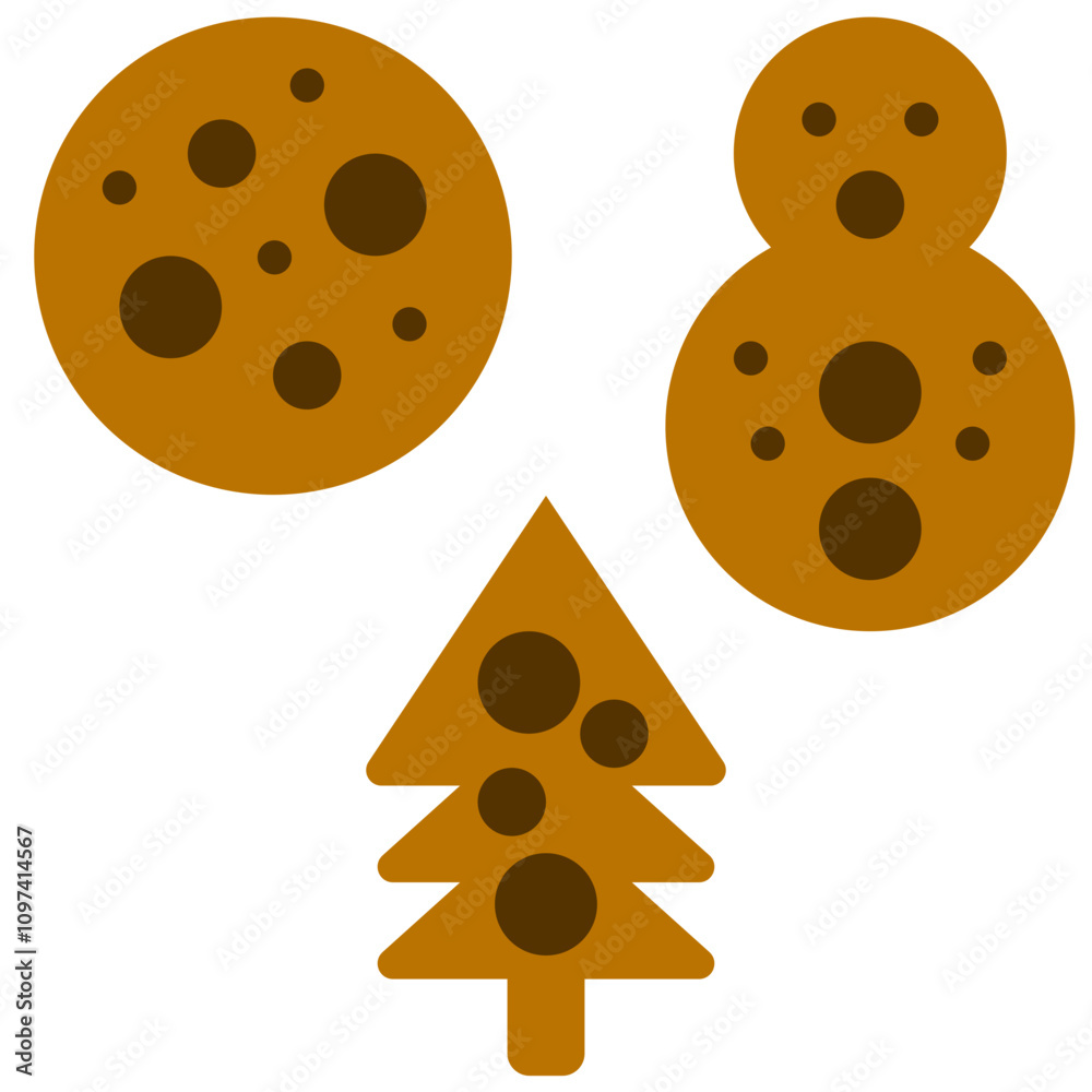 Fototapeta premium cookie-food-biscuit-christmas-sweet