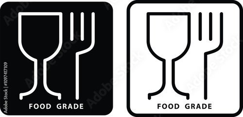 Food grade icon. EPS Vector File