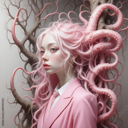 octopus girl
