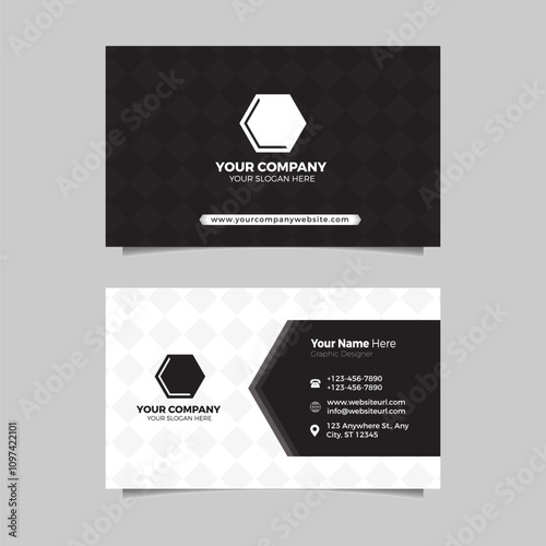 clean and creative business card design