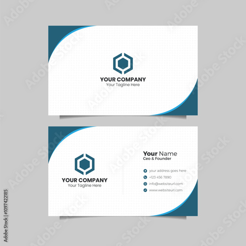 clean and creative business card design