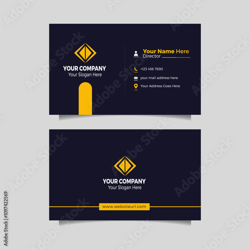 clean and creative business card design