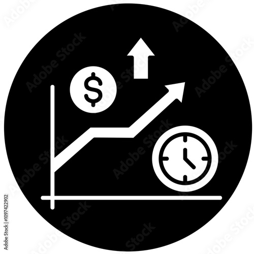 Yield Curve Icon