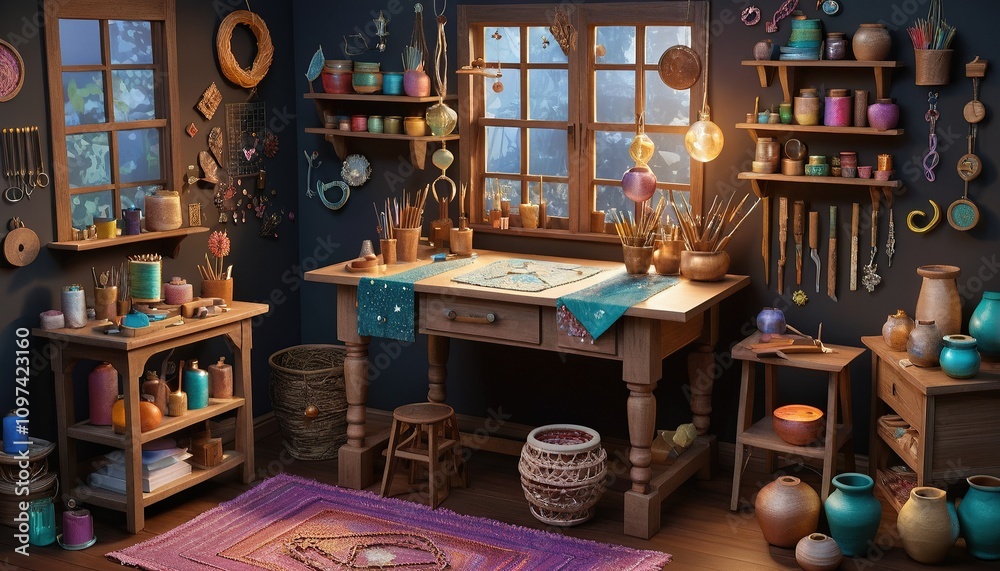 Ethereal Crafting Table Ethereal Crafting Table