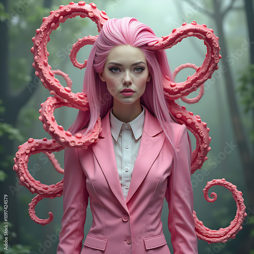 octopus girl
