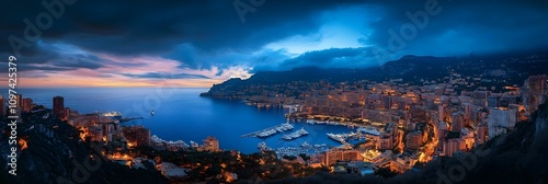 The Principality of Monaco on the French Riviera photo