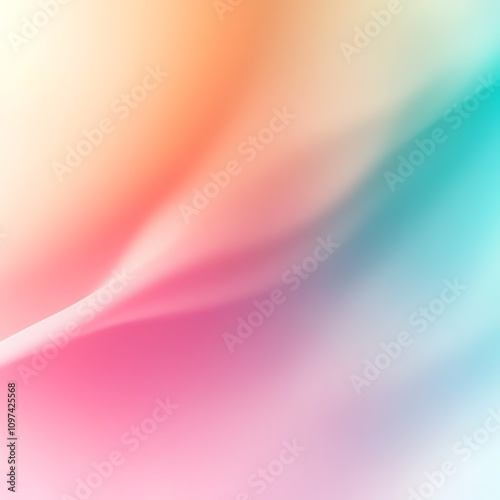 Colorful abstract wave background with soft gradients and smooth transitions.