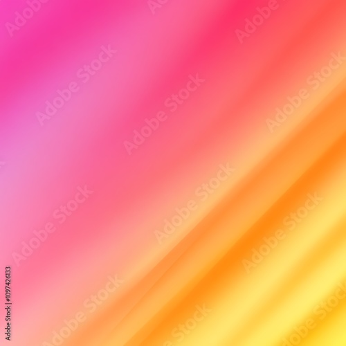 Colorful abstract background with vibrant gradient of pink, orange and yellow shades.