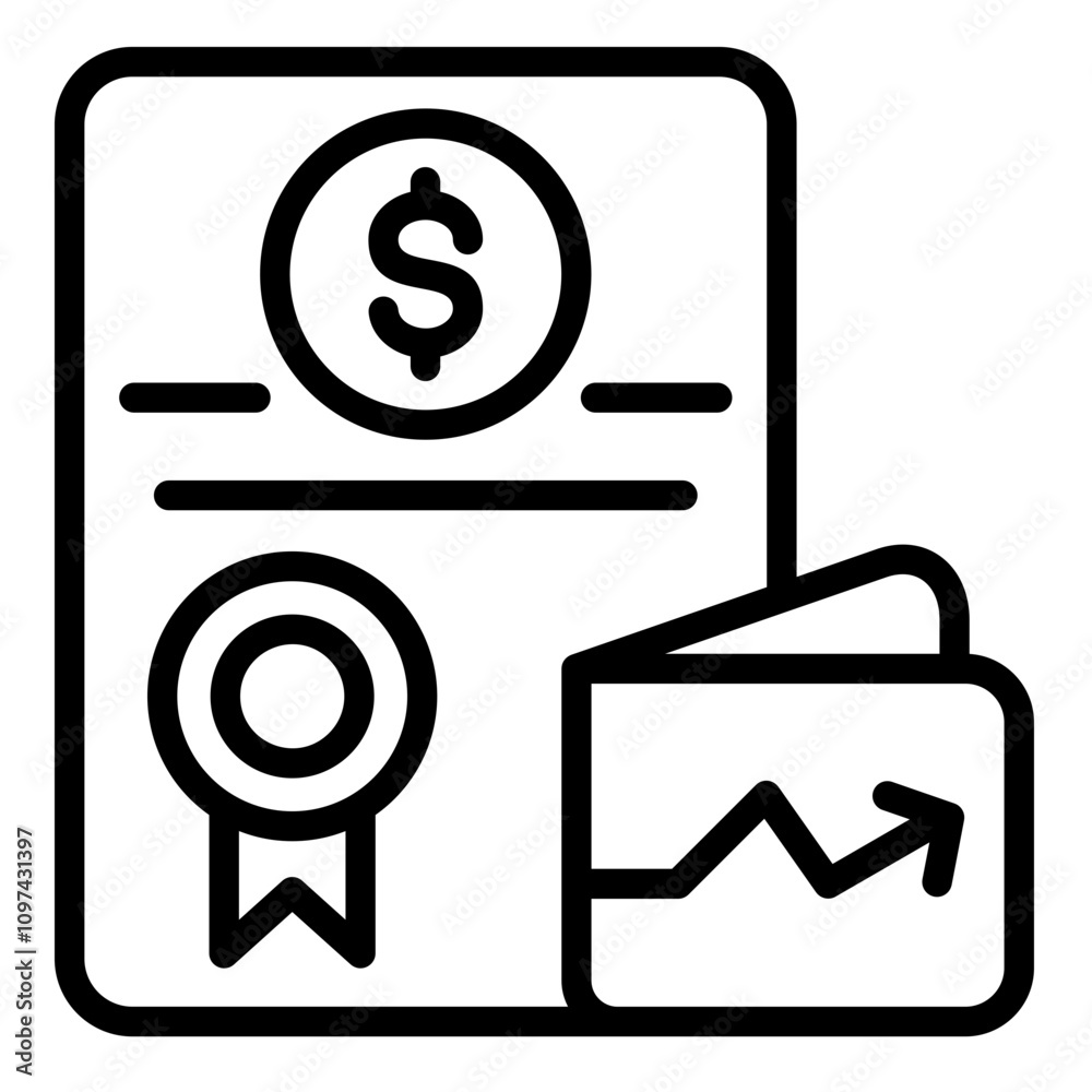 Bond Trading Icon Bond Trading Icon