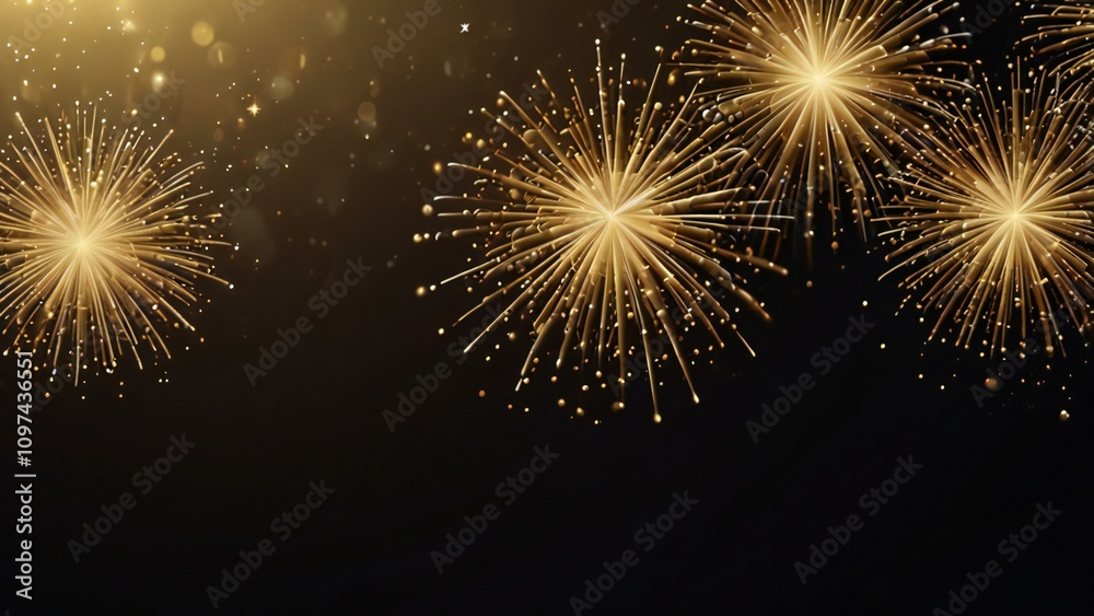 Fototapeta premium fireworks in the night sky