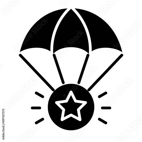 Golden Parachute Icon
