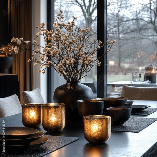 Elegant Dining Table Settin...