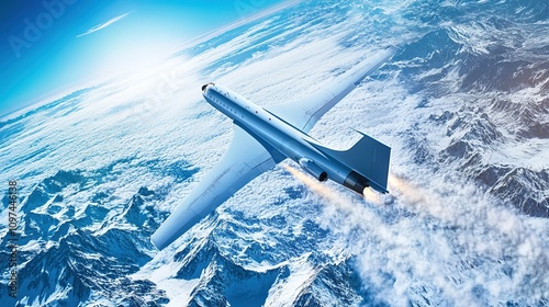 Wind tunnel testing model in action, showcasing aerodynamic principles and engineering innovation.