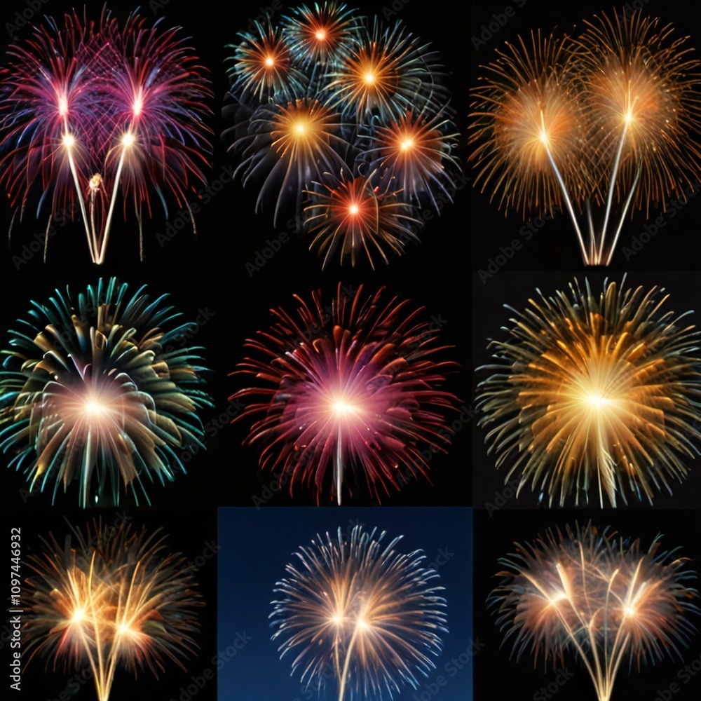 Fototapeta premium Fireworks