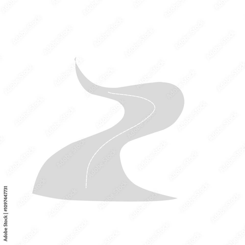 winding road vector winding road vector