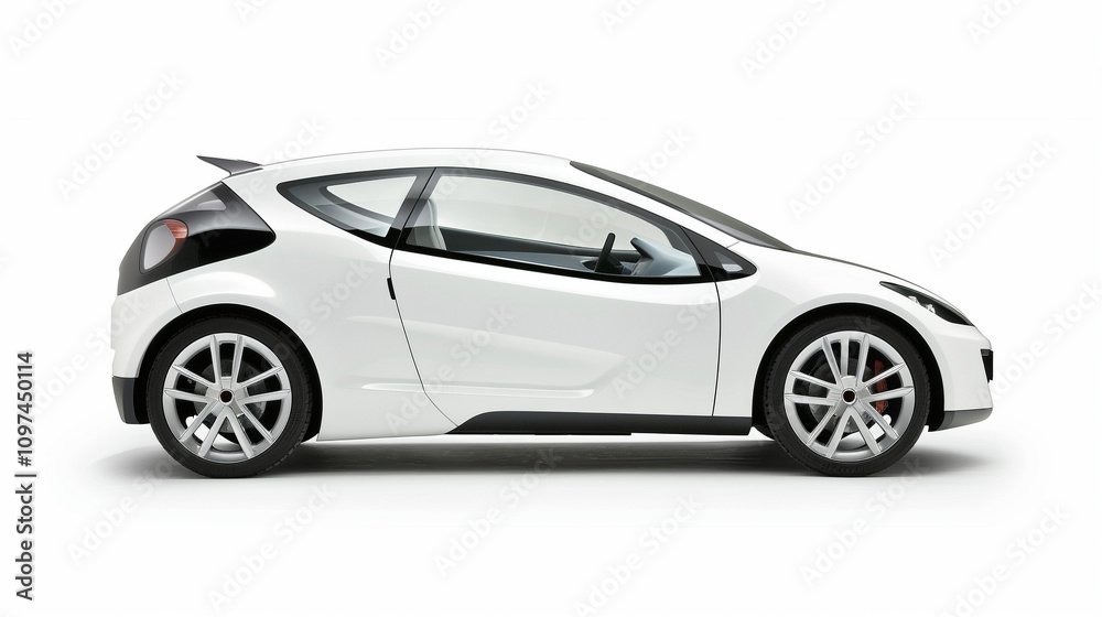 Obraz premium car isolated on white background