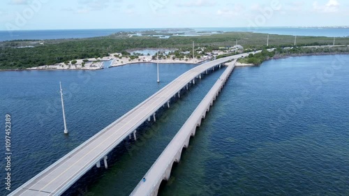 Wallpaper Mural Aerial view of the Florida Keys Torontodigital.ca