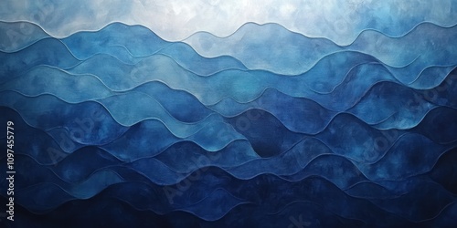 Sinuous undulations Misty blues A visualization of so