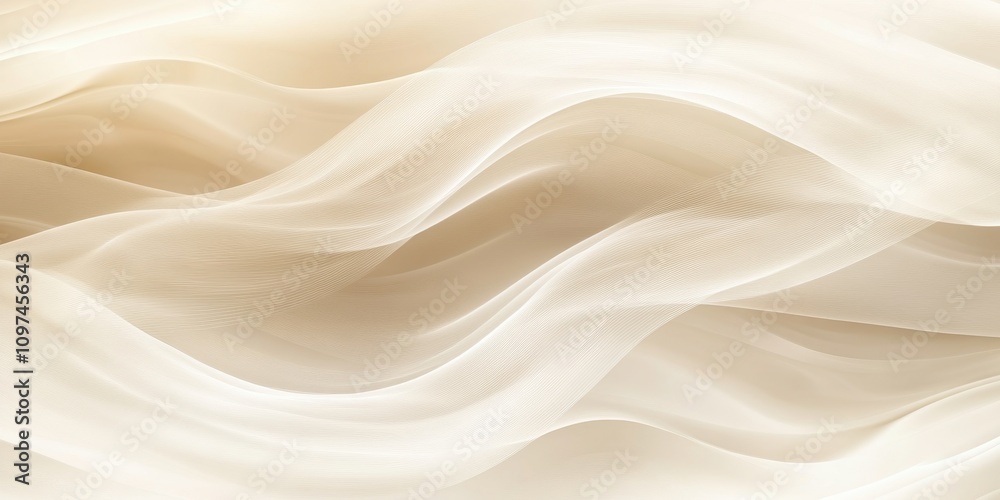 Waves of harmony Pale beige A visualization of sound Waves of harmony Pale beige A visualization of sound