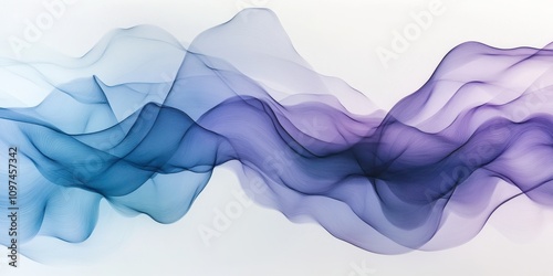 rhythmic flow Lavender mist A visualizatio photo