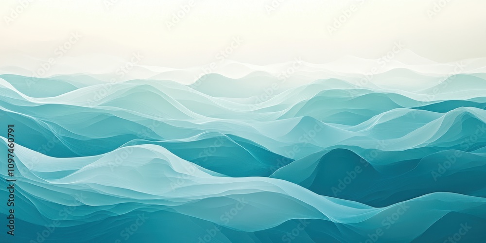 waveforms Faint turquoise A visualization of so waveforms Faint turquoise A visualization of so