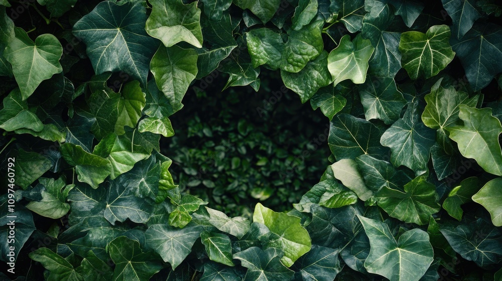 Nature's Veil: A Close-Up Look at Green Vines and Leaves Nature's Veil: A Close-Up Look at Green Vines and Leaves