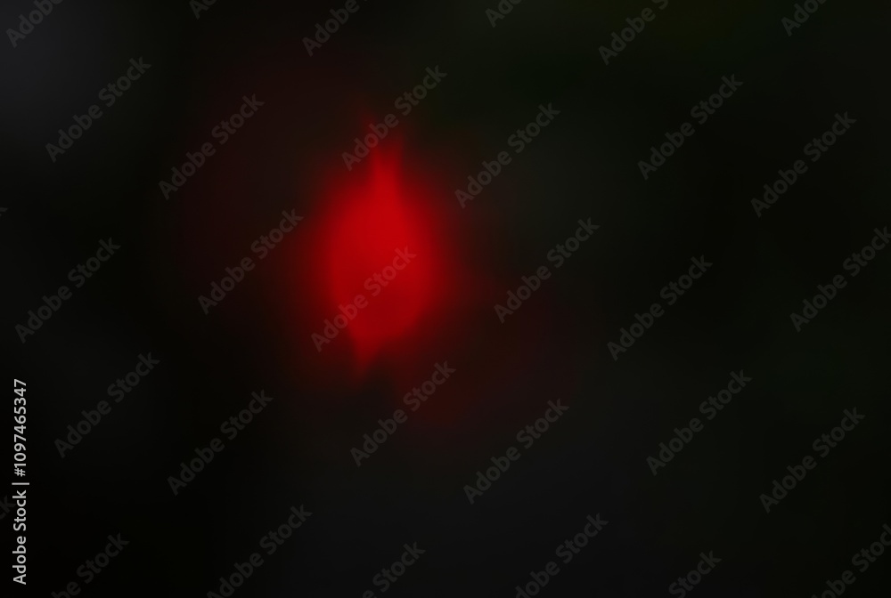 Fototapeta premium Red Wisp Uncommon reddish wisp potentially indicating danger or