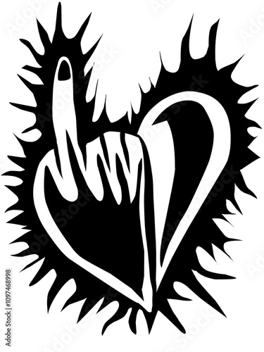 heart and fuck