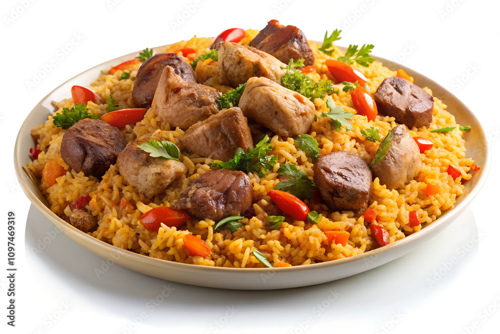 Pilaf with Meat. Pilaf with Meat.