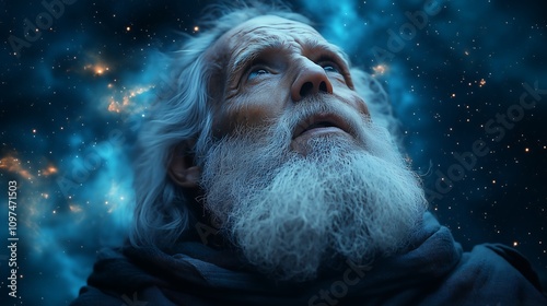 A promessa de Deus a Abraão, um pai de uma grande nação. O pai da fé , the promisse, Abraham talking to God