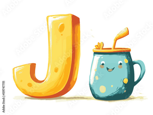 ABC Learning Fun: Alphabet Flashcards & Tracing Activities with Illustrations