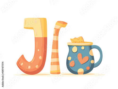 ABC Learning Fun: Alphabet Flashcards & Tracing Activities with Illustrations