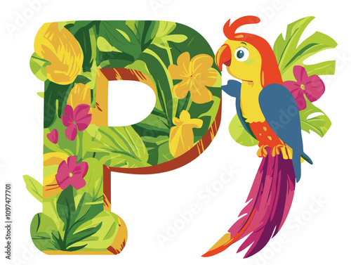 ABC Learning Fun: Alphabet Flashcards & Tracing Activities with Illustrations